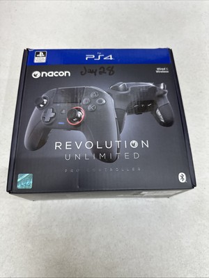 NACON Revolution Unlimited PS4 Pro Controller - Black NEW in BOX SEALED