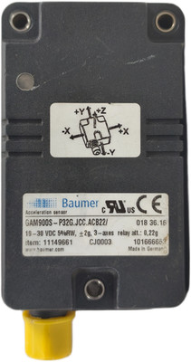 Baumer Gam900s-p32g.jcc.acb22 / Beschleunigung Sensor Limit Monitoring