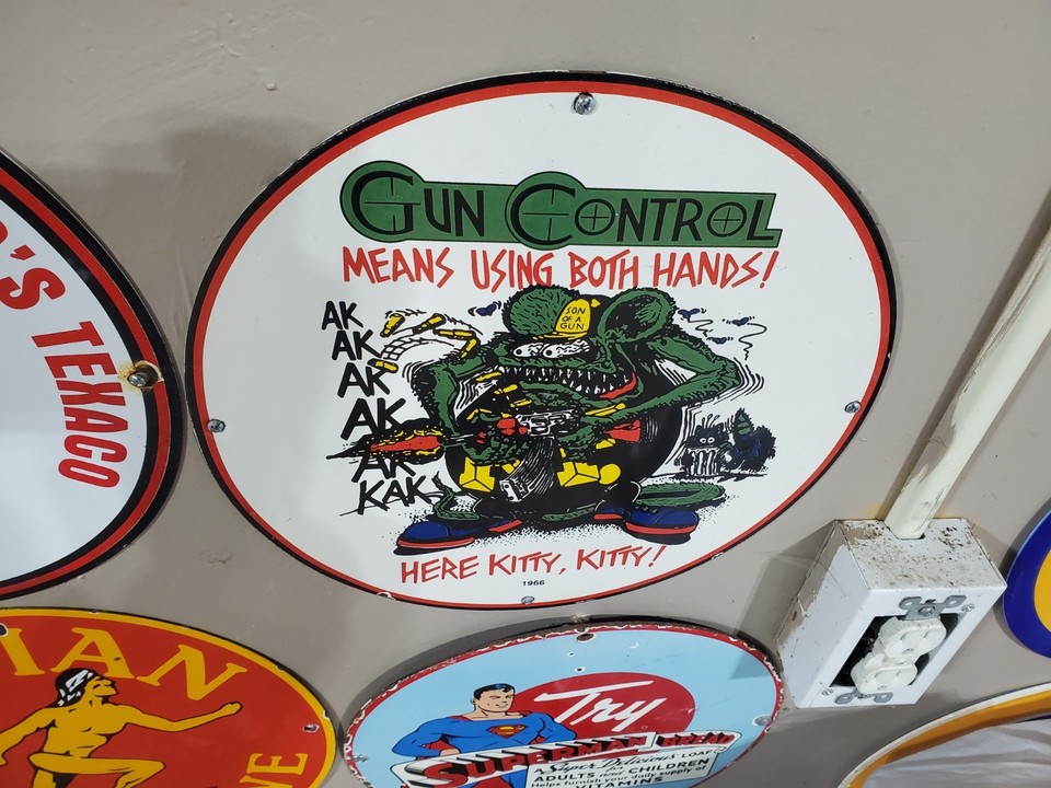 ed roth porcelain vintage rat fink sign | eBay