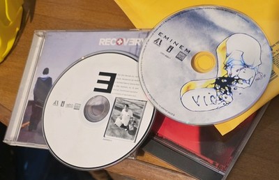 Eminem RECOVERY CD complete/ Marshall Mathers Slim Shady LP *CDs ONLY*LOT OF 3