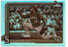 2025 Topps Chrome - Luis Castillo #69 Sepia Refractor