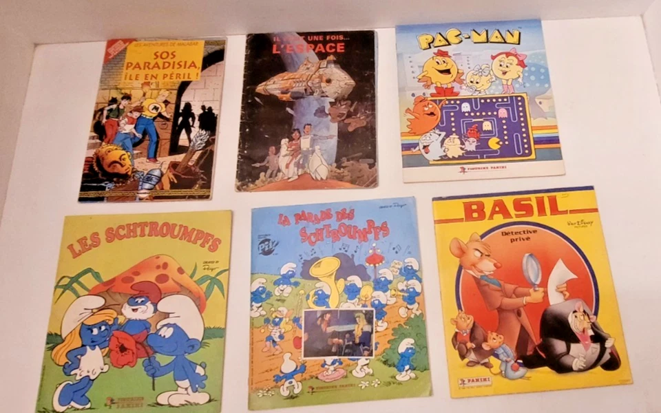 Lot de 33 anciens albums Ageducatifs et Panini "lot vintage" - Photo 3/4
