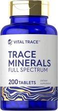 Carlyle Trace Minerals | 200 Tablets | Full Spectrum Supplement | Non-GMO &... 