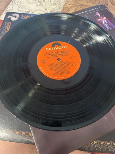 Highlights From The Phantom Of The Opera (Original Cast Recording) 1987 vinyl - Picture 6 of 7