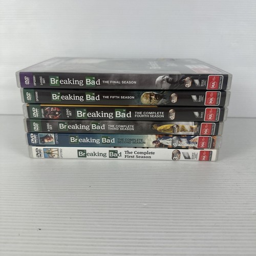 Breaking Bad Seasons 1-6 Complete DVD Series Region 4 PAL 21 Discs VGC 1 - Picture 2 of 6