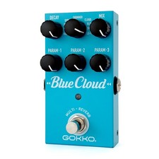 GOKKO GK-71 Bluecloud Multi-Reverb Guitar Pedal &ndash; 9 Reverb Modes (Room, Ha