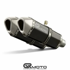 Scarico Per Honda VFR 800 VTEC (RC46) 2002-2013 GRmoto Silenziatore In Carbonio