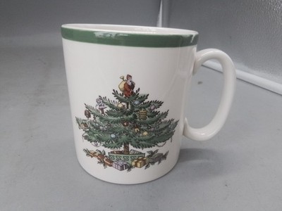Spode Porzellan England,Tasse,Becher,Henkelbecher,Christmas Tree,Weihnachtsbaum