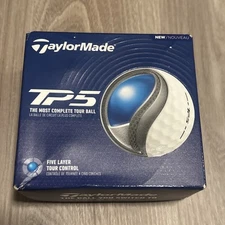 Taylor Made TP5 Golf Balls White Pack Of 4 -Five Layer Tour Control