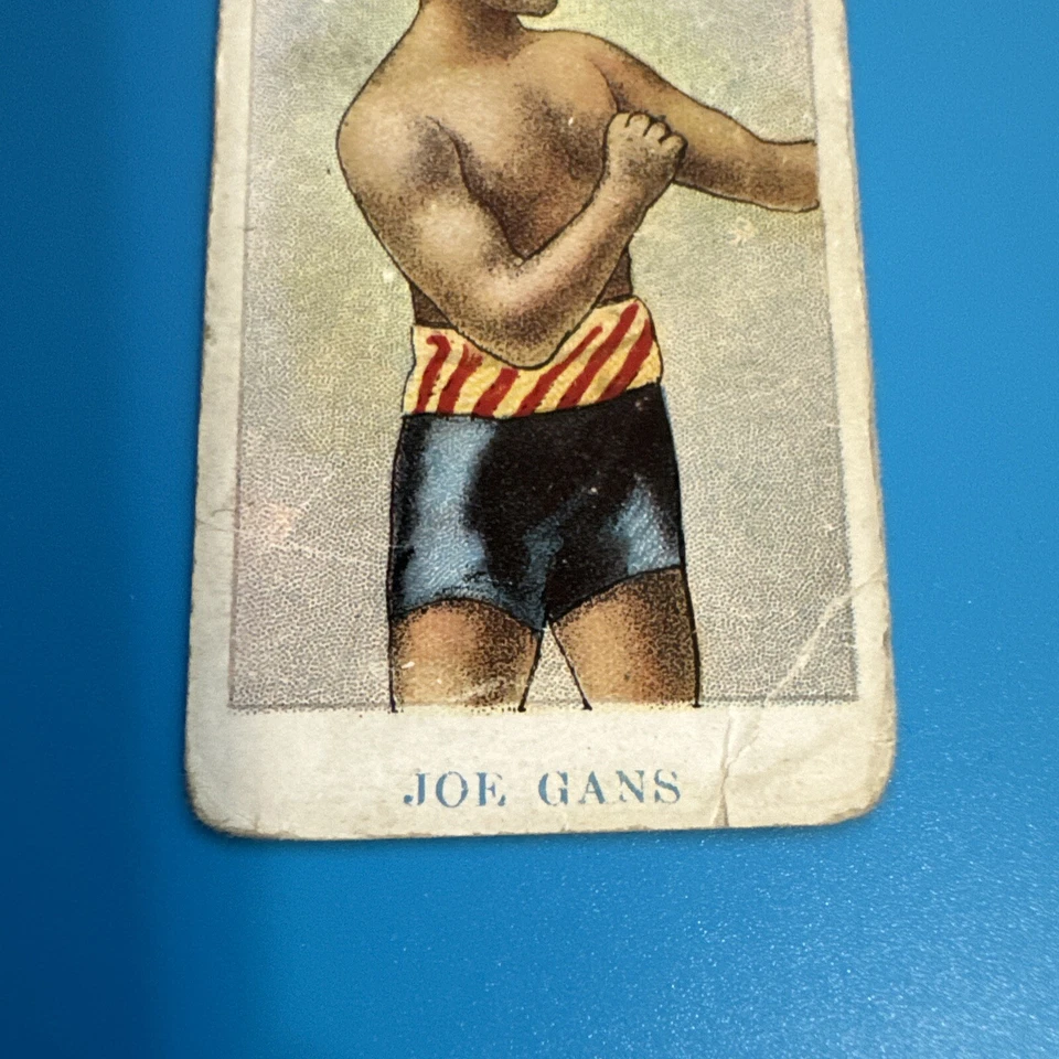 1910 E75 American Caramel Prize Fighters Joe Gans Boxing HOF. GOAT - Image 2 of 4
