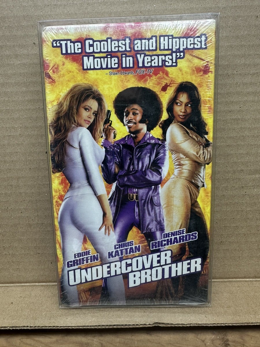 Undercover Brother VHS New Sealed Eddie Griffin | eBay