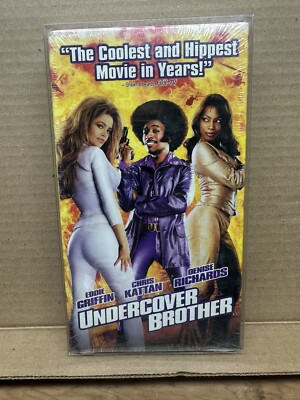 Undercover Brother VHS New Sealed Eddie Griffin | eBay