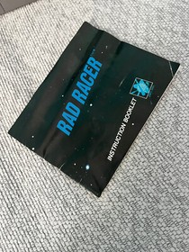 Rad Racer - with Manual (Nes, Nintendo Entertainment System) Tested and Working!