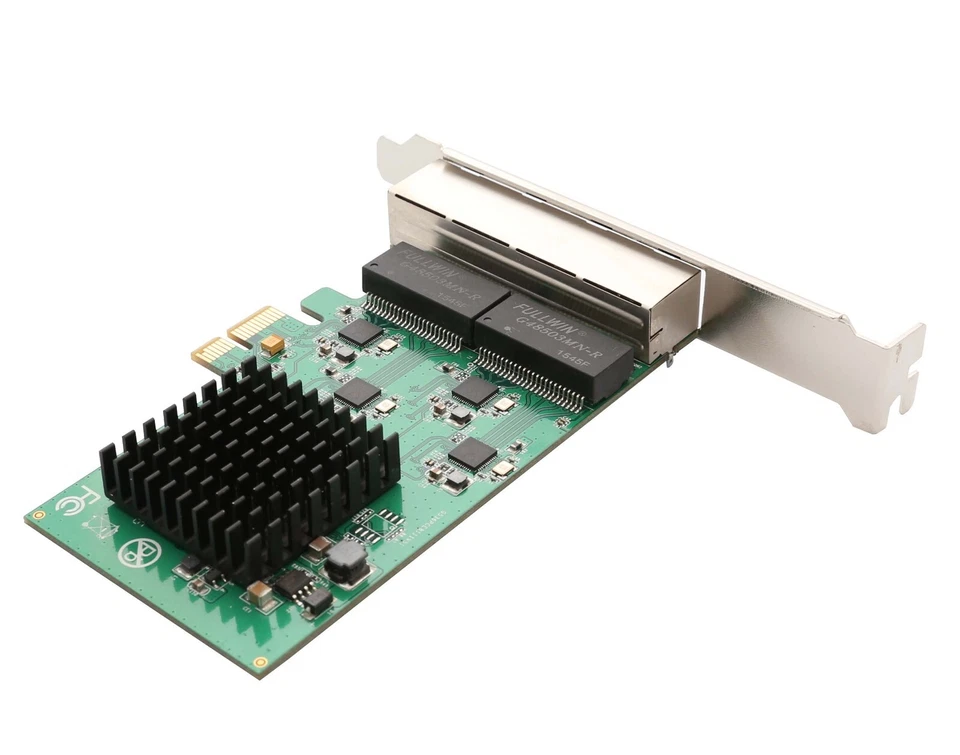 PCI-Express 2.0, x4, 4-Port Gigabit Ethernet RJ45 Card, Realtek+ASMedia Chipsets - Image 4 of 4