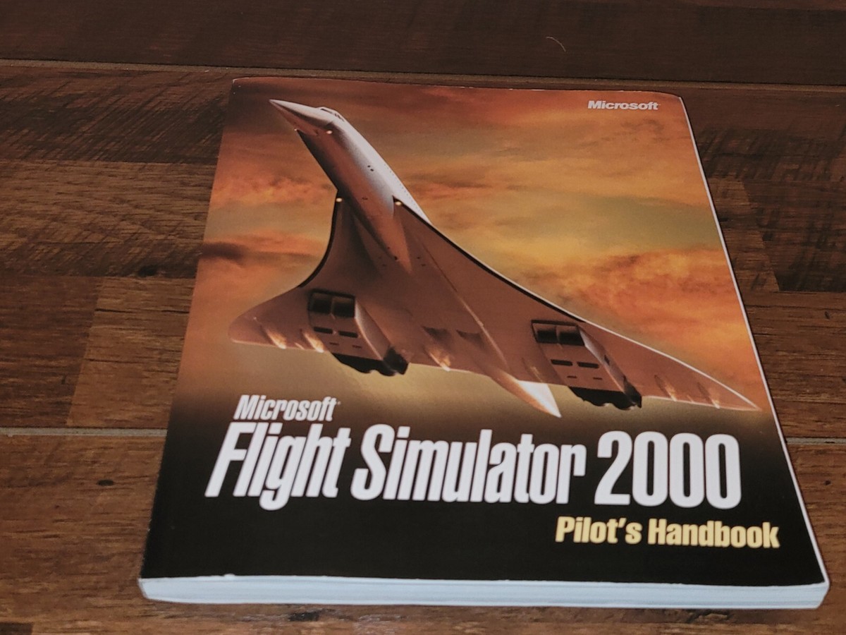 Microsoft Flight Simulator 2000 (PC, 1999, 2 Disc) Game w Microsoft Flight Simulator 2000 (PC, 1999, 2 Disc) Game w