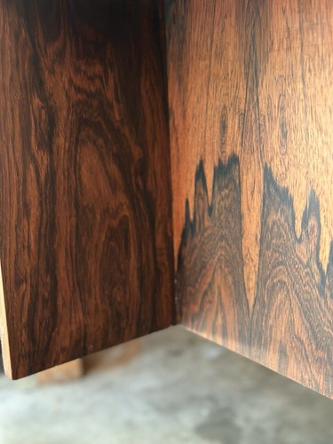 Vintage Monumental Mid Century Br@zilian Rosewood Executive Desk c1977 - Picture 18 of 24