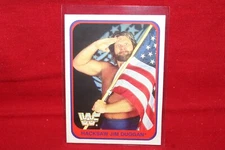 1991 Merlin WWF Hacksaw Jim Duggan #117 /150 Italian Wrestling Card