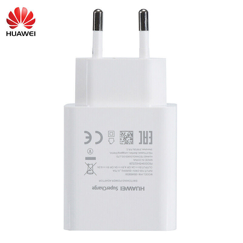 Original Huawei SuperCharge 5A Charging Adapter USB-C P20 P30 Pro