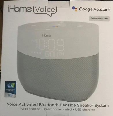 ihome google alarm clock