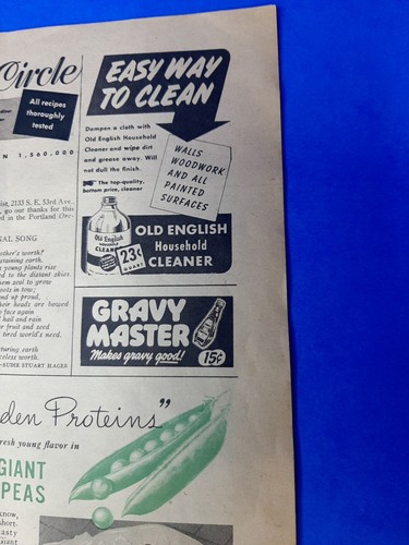 1943 The Family Circle Magazine Ads Orson Wells Rita Hayworth Recipes Ephemera - Picture 8 of 23