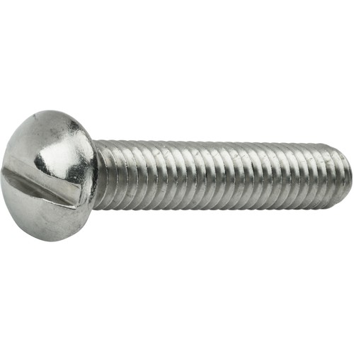 4-40 x 1/2 Zoll Schlitz Rundkopf Maschinenschrauben Edelstahl 18-8 Menge 100 - Bild 7 von 7