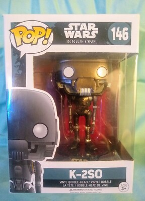 FunkoPop！146 K-2SO Star Wars - K-2S0 (Jedha) 146 Amazon Exclusive - Funko Pop