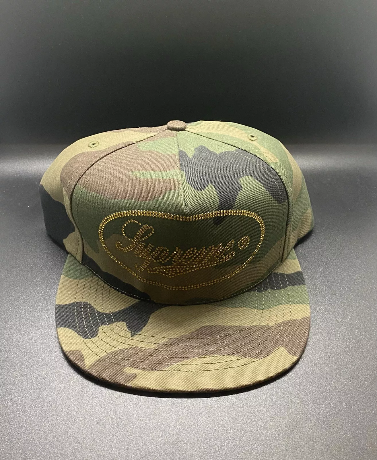 LOGO SCRIPT SUPREME CLOUDDED 5 PANNEAUX   CAMO   UNE TAILLE   F/W 2017   100 % AUTHENTIQUE