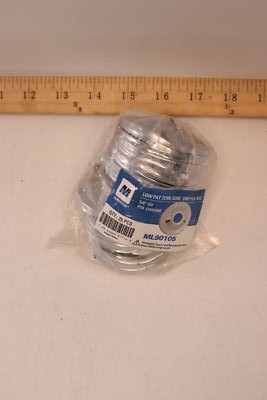 (25-Pk) Mainline Low Pattern Sure Grip Flange Polished Chrome 5/8'' OD ML90105