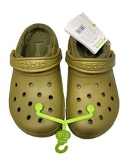 Crocs Classic Lined Clogs Aloe Green - Women  s 6 - Brand New