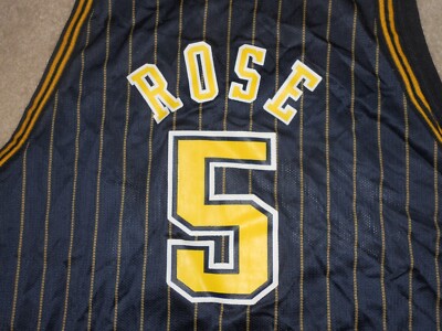 ヒ*タ様 希少❗️❗️ NBAユニフォーム Indiana Pacers J O Vintage Champion Indiana Pacers Jalen Rose NBA Jersey Size