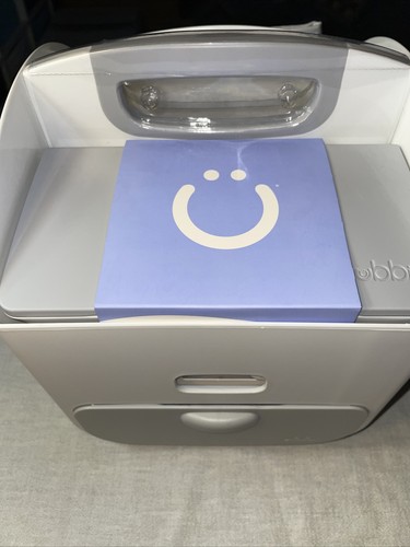 NEW Ubbi Diaper Caddy + Wipes Dispenser + Snack Container Grey Changing Station - Picture 11 of 16