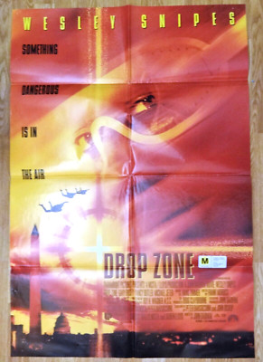 DROP ZONE - Wesley Snipes -1994 Original Movie Poster
