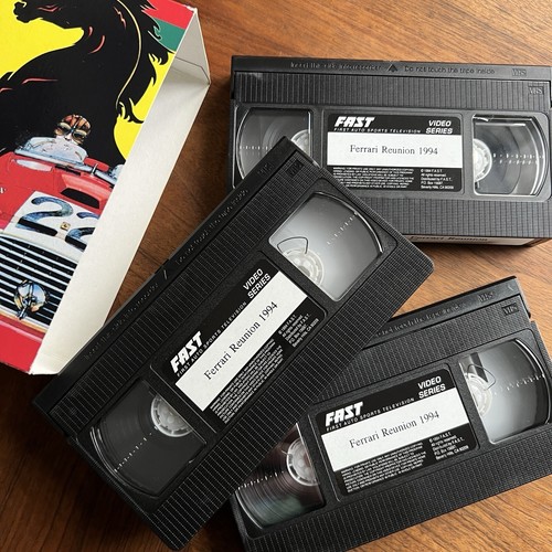 Laguna Seca Ferrari Reunion 1994 Video VHS Motor Trend Monterey Automóvil Carreras - Imagen 2 de 6