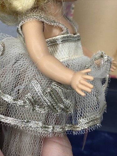 8” Vintage Vogue Doll Ginny 1950’s Blonde Ballerina SL Walker With Box #CB - 第 11/22 張圖片