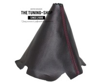 Shift Boot Fits Mazda 6 2002-2007 Gg1 Black Leather Red Stitching Shift Boot Fits Mazda 6 2002-2007 Gg1 Black Leather Red Stitching