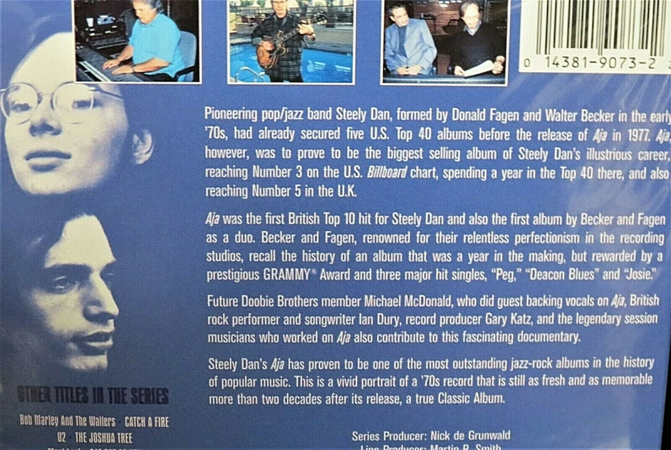 Steely Dan AJA New DVD, Classic Albums, Songs Story of Making, Fagen,Becker,1977 - Image 2 of 4
