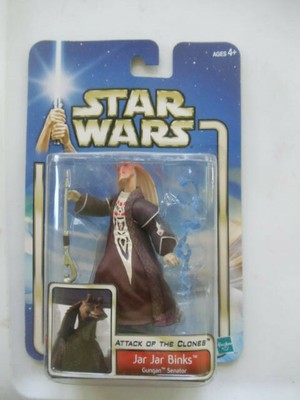 Jar Jar Binks Gungan Senator 2002 STAR WARS The Saga Collection MOC #24