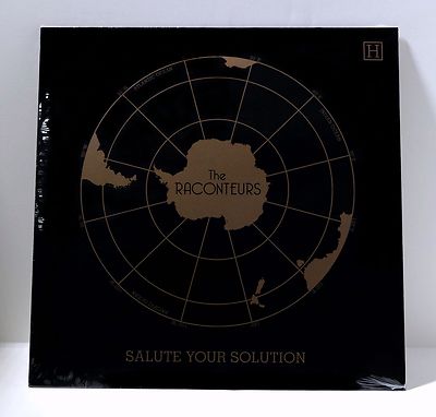 THE RACONTEURS Salute Your Solution 12'' VINYL 45 RPM Sealed JACK WHITE Stripes