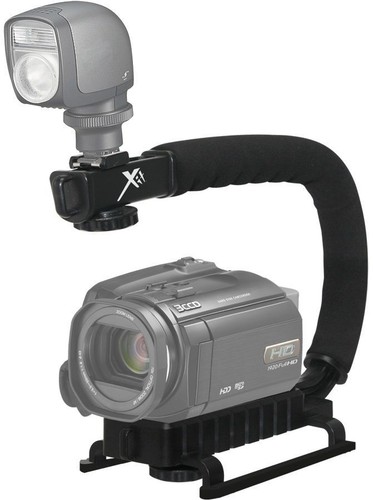 Pro Deluxe Video Stabilizing Bracket Handle for Sony HDR-XR520V HDR-XR520 - Picture 7 of 11