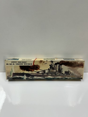 1970 Airfix HMS Iron Duke 600 Scale Model Kit F410S Complete Sealed Bag - Bild 2 von 12
