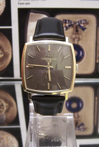JAEGER LECOULTRE MASSIV 18K GOLD ANTIK VINTAGE SWISS RETRO 70ER ARMBANDUHR - Bild 6 von 10