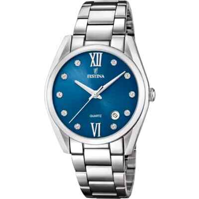 Festina Boyfriend F16790C Women's Stainless Steel Analog Dial Quartz Wristwatch