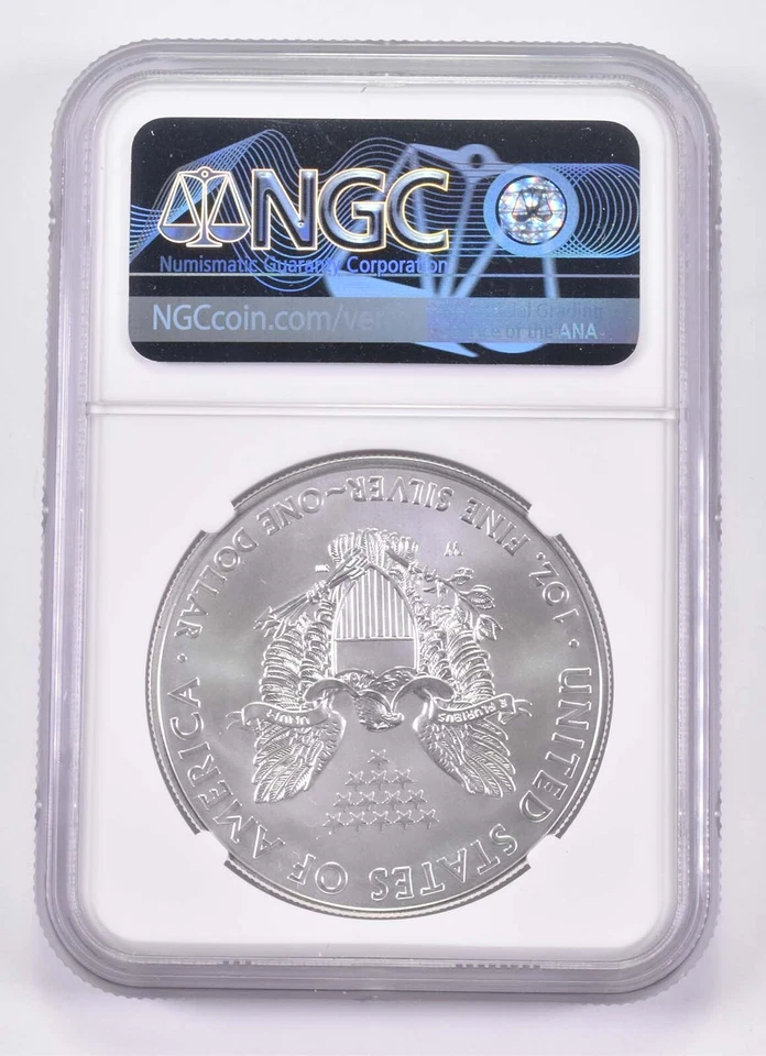 MS69 2014-W Burnished Annual Set - American Silver Eagle NGC - Image 2 of 4