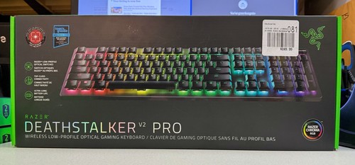 Brand New Razer Deathstalker v2 Pro Wireless Low Profile Optical Gaming Keyboard