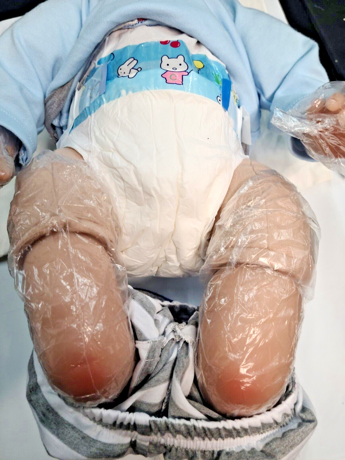 NPK 22" Realistic Reborn Baby Dolls Boy Soft Vinyl Silicone Reborn - Brand New