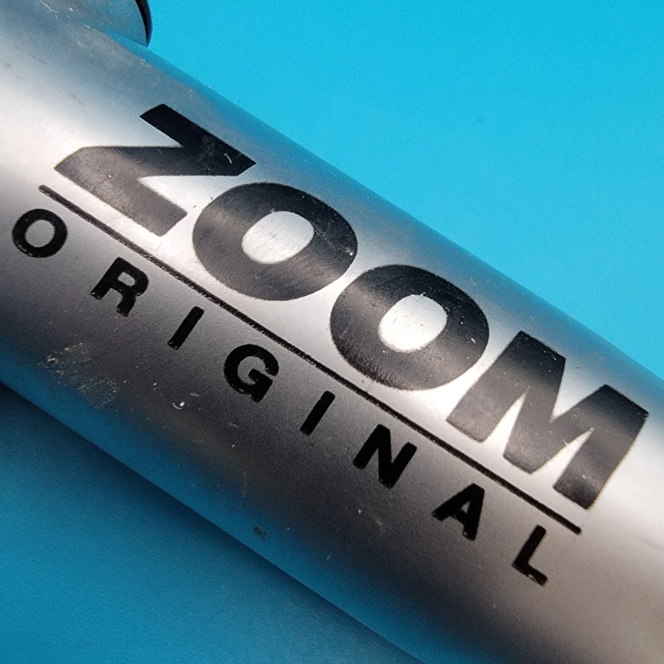 ZOOM Original 1' (22.2mm) Quill Stem Silver CrMo 25.4mm Clamp 120mm Length   e26 - Image 2 of 4