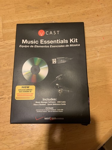 V Cast Verizon Wireless Music Essentials Kit ~New In Box~ Originally $29.99 - 第 6/6 張圖片