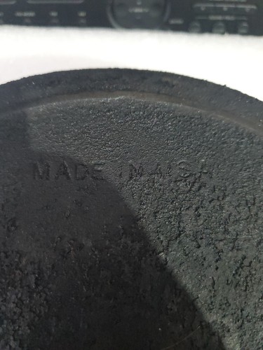 Skillet Cast Iron Used 10" Made In USA 2" Deep Seasoned - Picture 2 of 4