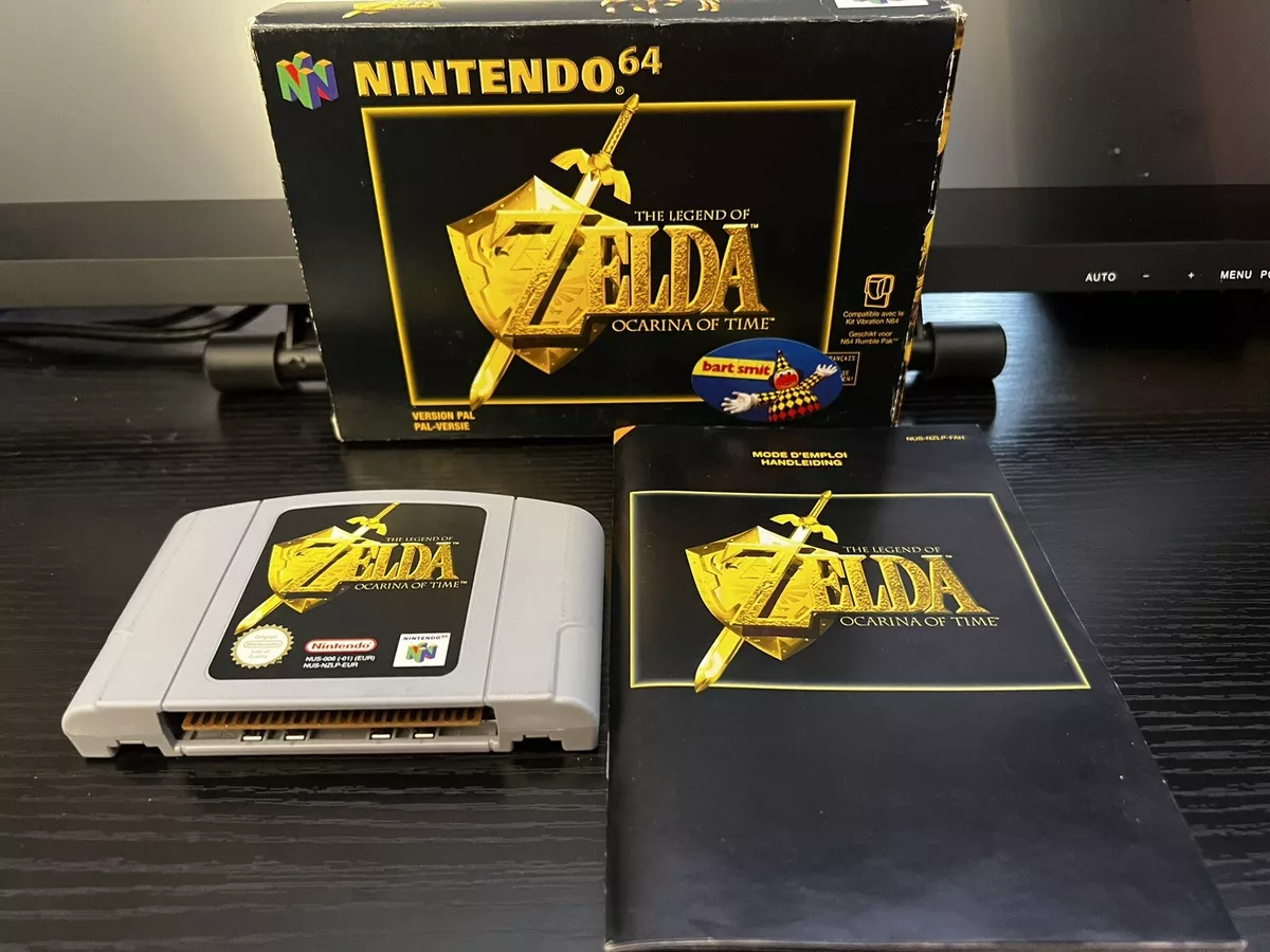 Zelda Ocarina Of Time Nintendo 64 N64 PAL 