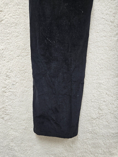 Calvin Klein Women Pants 10 Black Cottonblend Straight Regular Fit Corduroy Pant - Picture 15 of 21
